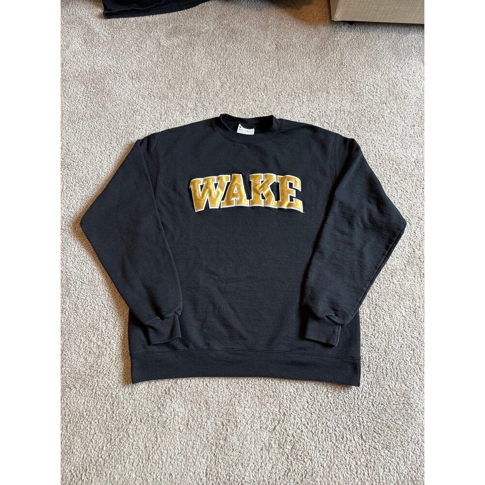 Wake Forest Champion Unisex Crewneck Sweatshirt Size Large